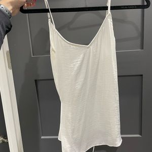 Pure white with ties